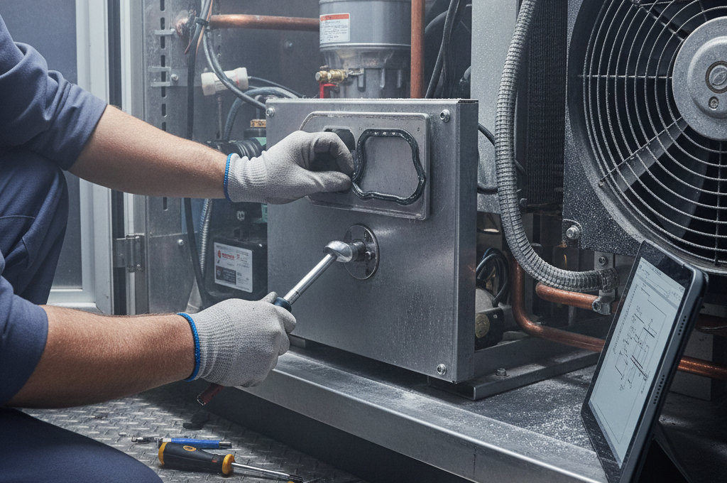 Walk-In Refrigerator Mechanical Repair